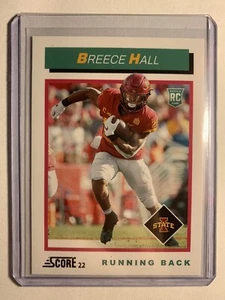 2022 Panini Score Football Breece Hall RC '92 Throwback Iowa State #TB5 - Bild 1 von 2