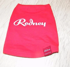 Hundepullover Rodney rot für Rückenlänge 20cm Französische Mode für den Hund - Bild 1 von 1