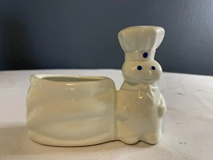 VTG 2002 The Pillsbury Doughboy Company Ceramic Figure W/ Holder Kitchen  - Picture 1 of 3