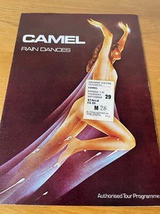 Camel Rain Dances Tour Programme And Ticket - Picture 1 of 3