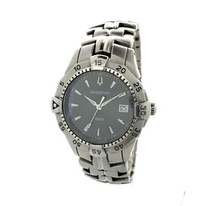 Bulova Accutron 26B23 Nantucket Diver Date 38mm Quartz Watch - Picture 1 of 12