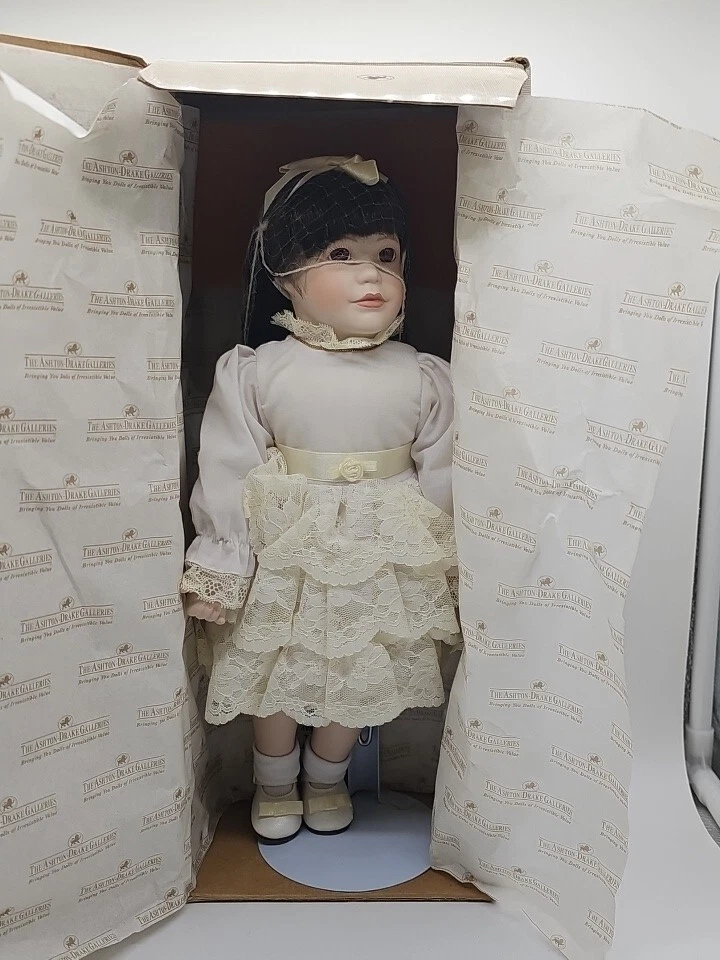 Ashton Drake Doll Ann Marie 1993 With Stand And Box - Image 1 of 4