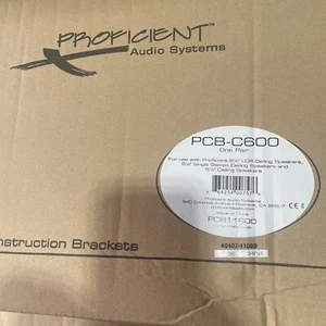Proficient Audio 1 Pair PCB-C600 Pre-Construction Bracket for 6.5" In-wall - Picture 1 of 1