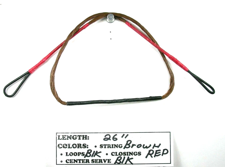 *BROWN* Crossbow String Excalibur Micro series 26 inch Handmade  - Image 1 of 1