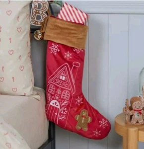 Winteranhänger Lebkuchen Samtstrumpf - Bild 1 von 1