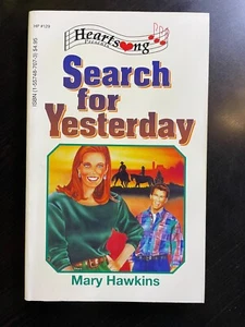 SEARCH FOR YESTERDAY (HEARTSONG PRESENTS #129) By Mary Hawkins *Mint Condition* - Picture 1 of 3