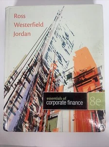Essentials of Corporate Finance, 8th Edition - Hardcover, Ross Westerfield - Picture 1 of 9