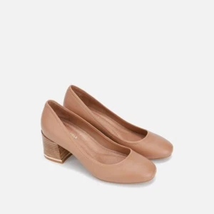 NUEVO ZAPATO DE CORTE KENNETH COLE BALANCE - DESNUDO Bombas Desnudo Talla 39 Reino Unido 6 - Imagen 1 de 6
