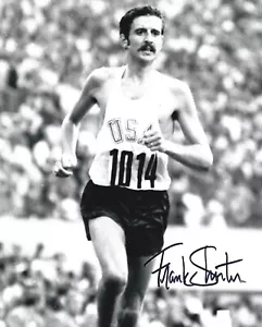 TRACK & FIELD LEGEND FRANK SHORTER FIRMATO 8X10 RUNNER LONG DISTANCE OLIMPICS - Foto 1 di 1