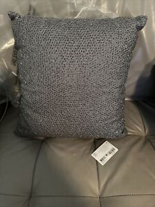Hotel Collection Glint Wavelet Decorative Pillow, 18" x 18" Lake $170 😃😃 New