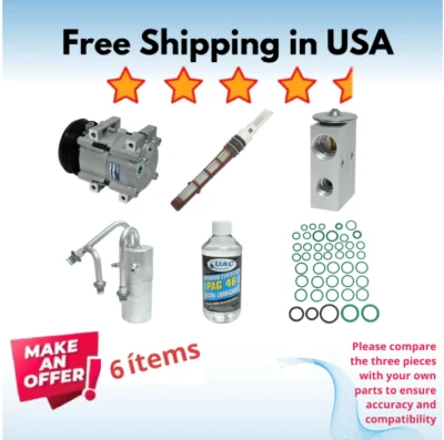 压缩机和阀 A/C Fit 福特 Windstar 1997 - 1998 — 第 1/4 张图片