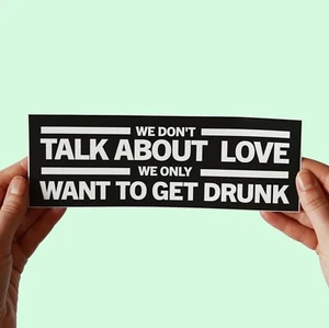 Manic Street Preachers lyric Sticker! A Design For Life, Manics sticker - Picture 1 of 4