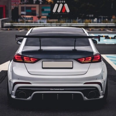 Luz trasera LED completa con lente roja para Hyundai Elantra Sedán 2017 2018 4 piezas Foto 1 de 4