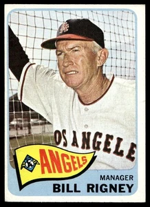 1965 Topps #66 Bill Rigney Los Angeles Angels MGR NR-MINT NO RESERVE! - Picture 1 of 2