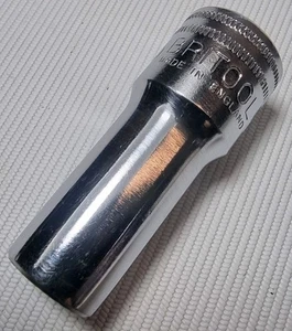 Britool 10mm Socket Deep Well 3/8" Drive 12 Point Long Reach Made In England  - Picture 1 of 6