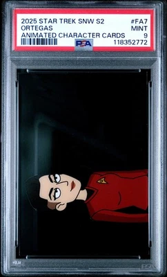 Star Trek Lt. Erica Ortegas Animated FA7 Strange New Worlds S2 PSA 9 Mint - Image 1 of 2