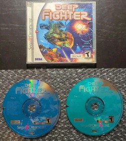 Deep Fighter - NTSC - US - Mit Anleitung und Reg. Card! (Sega Dreamcast)