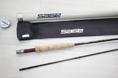 Sage RPL+ 690 Fly Rod 9' 6wt 2pc Graphite III – Well Used w/Tube & Sock E30 - Image 1 of 4