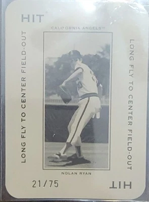 2005 Donruss Throwback Threads #PG-92 Nolan Ryan/75 - Image 1 of 2