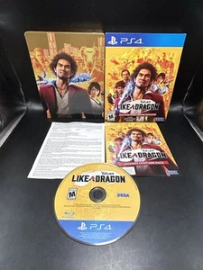 Yakuza Like A Dragon Day Ichi Steelbook Edition - Sony Playstation 4 Tested - Photo 1/10