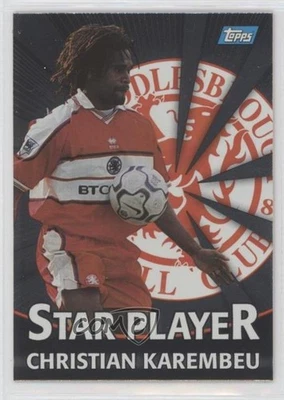 2000-01 Topps Premier Gold 2001 Star Players Silver Foil Christian Karembeu #T15 - Image 1 of 2