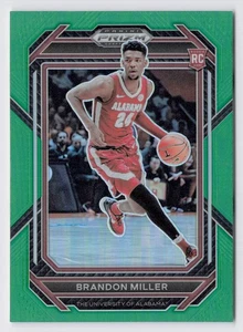 2023 Panini Prizm Draft Picks Brandon Miller #63 Green (RC) ALABAMA CRIMSON TIDE - Picture 1 of 2