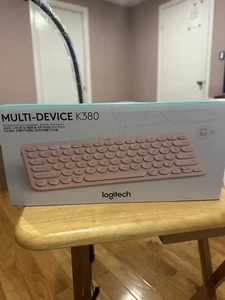 Logitech Multi Device K380 Wireless Bluetooth Keyboard PC MAC Android iOS NEW - Picture 1 of 1