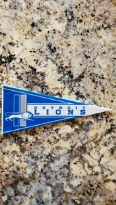 Vintage Detroit Lions Mini Pennant - Picture 1 of 1