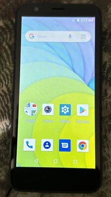 NUU A6L-C (US Cellular) Black Smartphone 8GB Fast Ship Very Good Used 8.1.0 IOS - Image 1 of 2