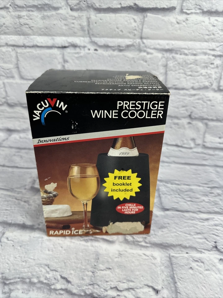 Botella de hielo rápida enfriador de vino enfriamiento rápido enfriador activo manga irrompible. Foto 1 de 4