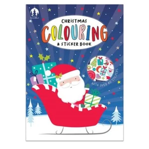 Activity Christmas Colouring & Sticker Book - Picture 1 of 2