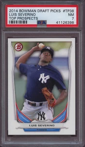 2014 Bowman Draft Picks Top Prospects TP38 Luis Severino PSA 7 Near Mint RC - Picture 1 of 1