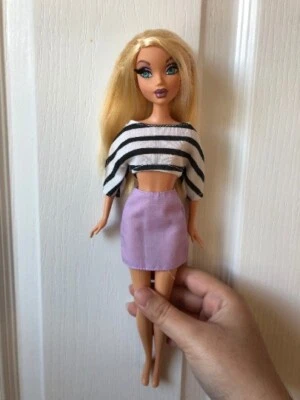 Cílios longos Mattel 2005 My Scene Goes Hollywood boneca Kennedy olhos azuis loiros - Imagem 1 de 4