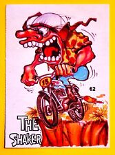 1971 Odd Rods ALL STARS. #62 "The SHAKER motocross racer " near-Mint condition.