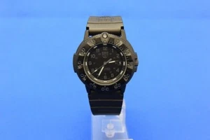 Luminox Men's Watch Navy Seal 3000 Series Black Preowned Japan - Picture 1 of 9