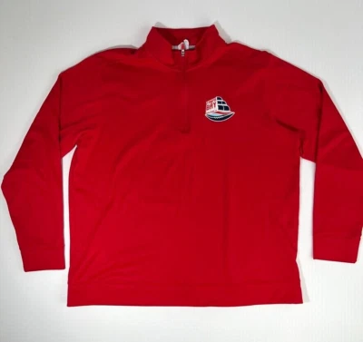 Pullover Tampa Bay Hombres XXL Buccaneers Super Bowl LV Ambassador Cuarto Cremallera Ex Foto 1 de 4