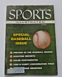 SPORTS ILLUSTRATED APRIL 9 1956 SPECIAL BASEBALL ISSUE - Picture 1 of 1