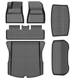Tesla Model 3 2021 - 2025 Highland Floor Mats Cargo Liner Cargo Trunk Set of 6 - Bild 1 von 10