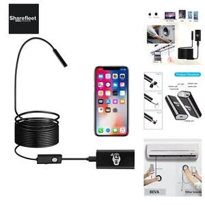 BEVA Endoskopkamera mit Licht, WiFi Endoskop HD 720P Endoskopkamera IP67 wass... - Bild 1 von 8