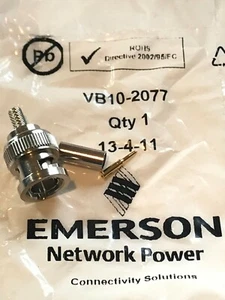 BEST QUALITY BNC PLUG 75 OHM MALE CRIMP TYPE FOR RG59 CABLE (x1) bsc3b - Picture 1 of 3