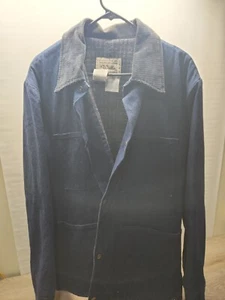 VTG Walls Blizzard Pruf Denim Chore Jacket Blanket Lined Size XLarge Made in USA - Picture 1 of 5