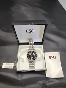 Orologio uomo VOS Esquire Swiss acciaio inox nuovo con etichette - non testato - Foto 1 di 6