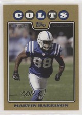 2008 Topps Gold Border /2008 Marvin Harrison #265 HOF