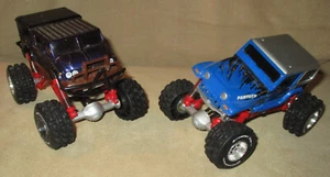 Máquinas Toy Zone Xtreme Rock - Jeep rojo Hummer y Fabtech, Jeep es para piezas - Imagen 1 de 21