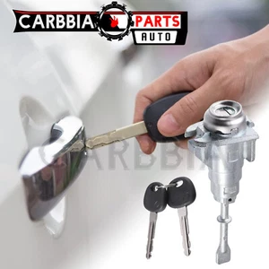 LH Driver Door Lock Cylinder w/2 Keys Fits for 06-10 Hyundai Elantra 81970-2HA00 - Picture 1 of 18