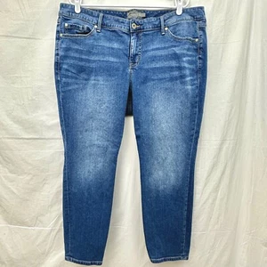 Jean Torrid Perfect ajustado tobillo vintage elástico tiro medio para mujer excavadora dorada 18R - Imagen 1 de 11