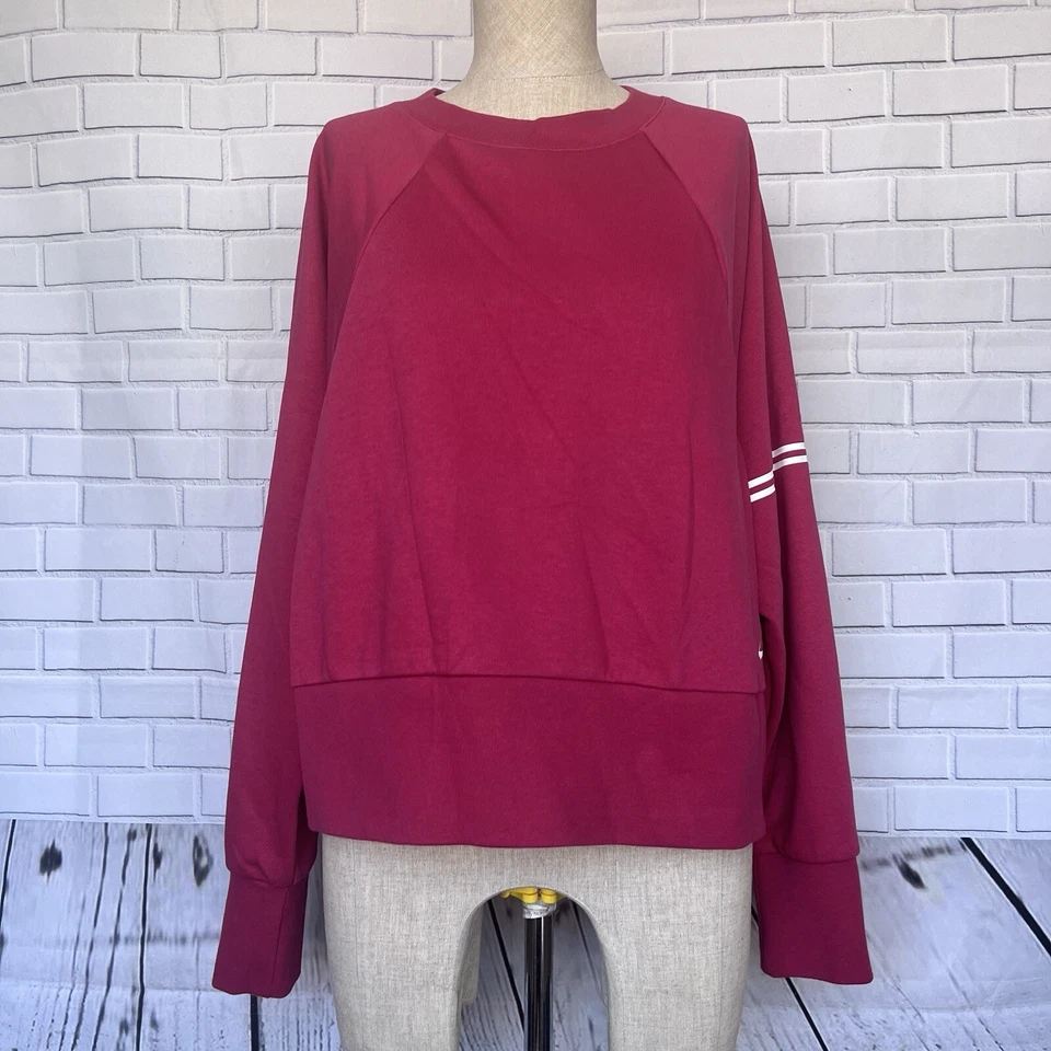 Nike Women's Size L Pro Dri-FIT Get Fit Crew Sweatshirt DD1955-615