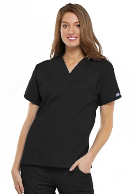 Cherokee Workwear Originals Women's V-Neck Scrub Top , Style 4700 - Image 1 of 3