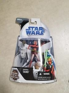 STAR WARS THE CLONE WARS 2008 AHSOKA TANO 3.75" ACTION FIGURE JEDI - Picture 1 of 3