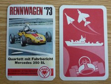 Auto Quartett Rennwagen 73 ASS 3235 Formel 1 2 5 500 Super